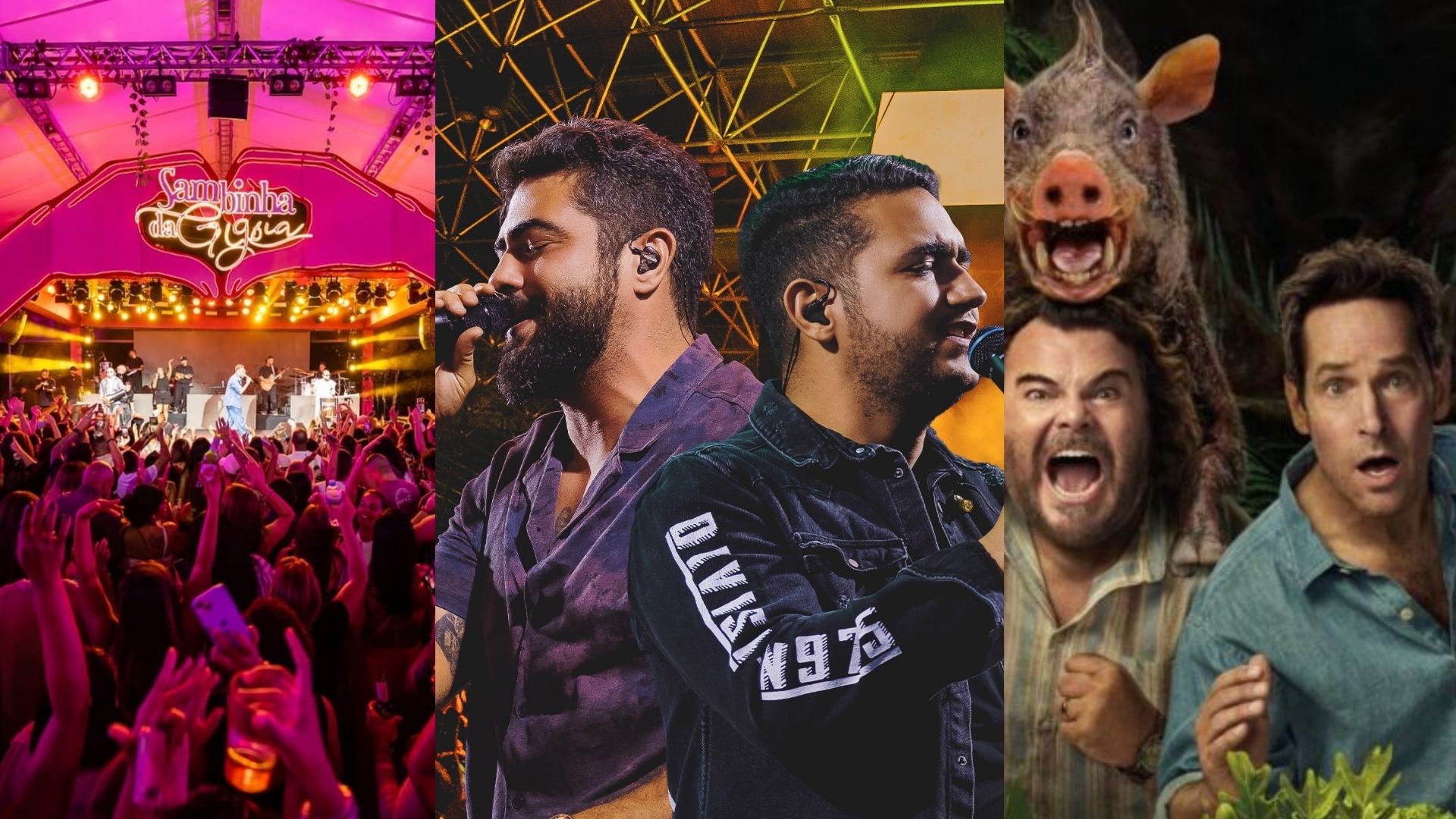 O primeiro fim de semana de 2026 já tem trilha sonora