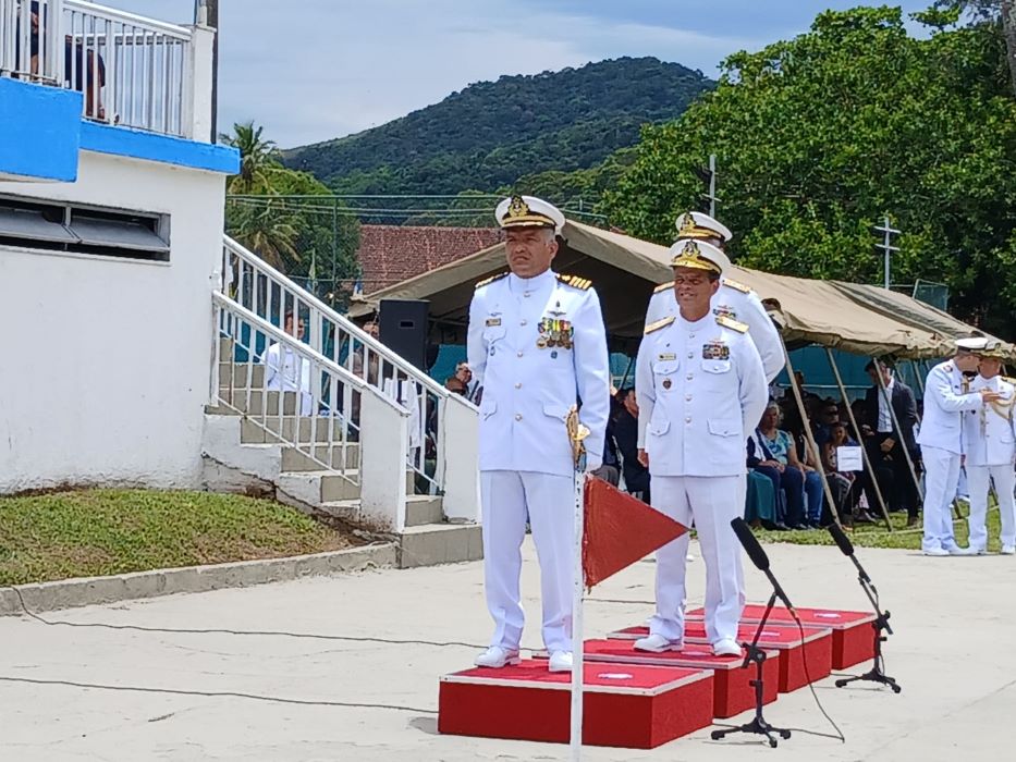 Novo comandante assume o Cadim na Ilha da Marambaia