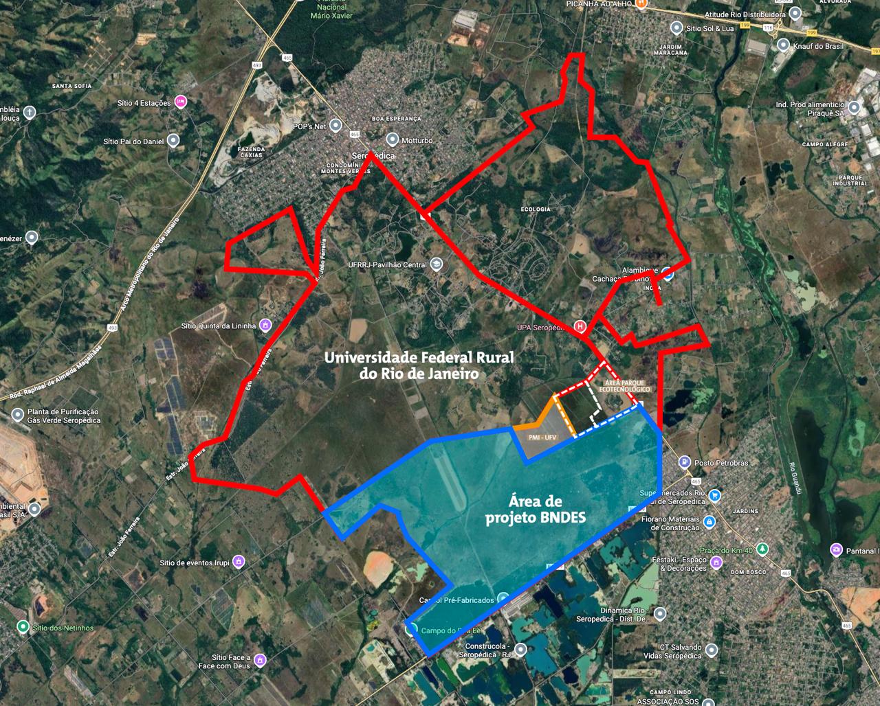 BNDES e UFRRJ projetam polo de desenvolvimento em Seropédica