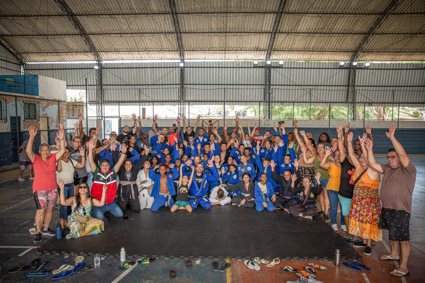 Projeto de jiu-jitsu inclusivo retoma atividades e abre vagas