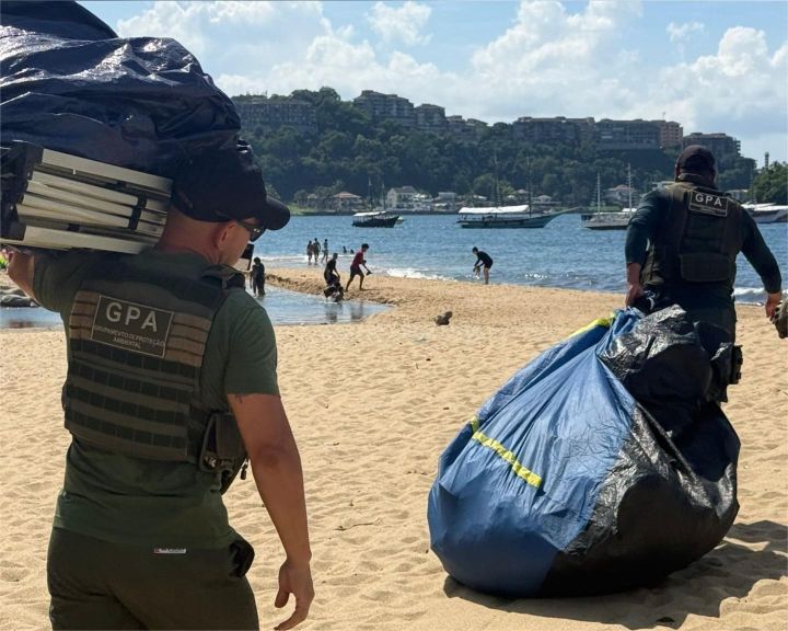 Operação Verão desmobiliza acampamentos em Mangaratiba