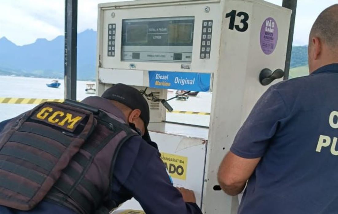 Posto é interditado no Cais de Mangaratiba