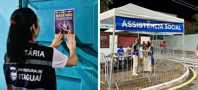Pré-carnaval em Itaguaí conta com ações contra o assédio