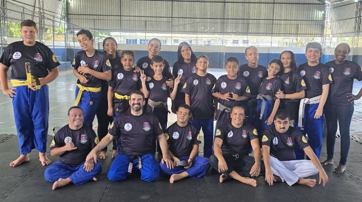 Jiu-jitsu inclusivo retoma aulas em Itaguaí